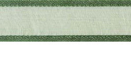 SR1206-15-05 - SUPER RIBBON ORGANZA SATIN EDGE 15mm 05 FOREST GREEN