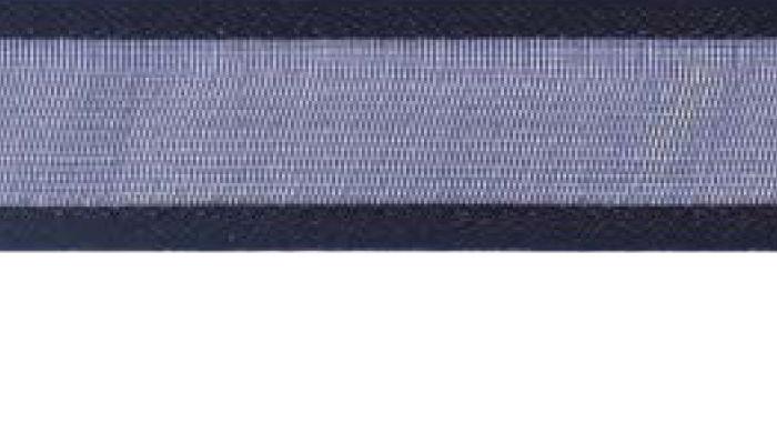 SR1206-15-13 - SUPER RIBBON ORGANZA SATIN EDGE 15mm 13 NAVY