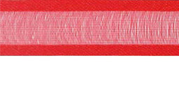 SR1206-15-19 - SUPER RIBBON ORGANZA SATIN EDGE 15mm 19 RED