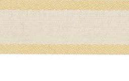 SR1206-15-30 - SUPER RIBBON ORGANZA SATIN EDGE 15mm 30 GOLD