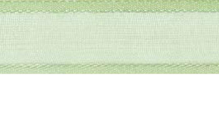SR1206-25-04 - SUPER RIBBON ORGANZA SATIN EDGE 25mm 04 SAGE