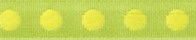 SR1208-10-03 - SUPER RIBBON DOTS 10mm 03 GREEN