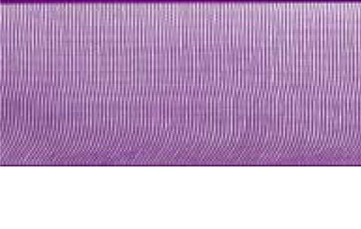 SR1209-50-465 - SUPER RIBBON PLAIN ORGANZA WIRED EDGE 50mm 465 PURPLE