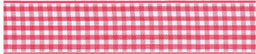 SR1403-10-175 - SUPER RIBBON GINGHAM 10mm 175 SHOCKING PINK