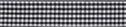 SR1403-6-030 - SUPER RIBBON GINGHAM 6mm 030 BLACK CHECK