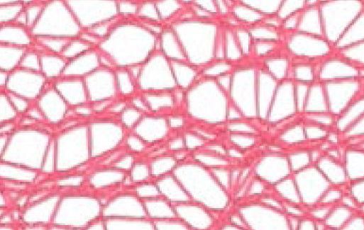 SR1501-50-08 - SUPER RIBBON MESH 50mm 08 ROSE