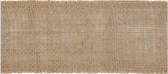 SR1504-50-HWE - SUPER RIBBON 50mm HESSIAN WIRED EDGE