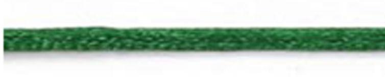 SR1701-3-580 - SUPER RIBBON SATIN RATTAIL 3mm 580 EMERALD GREEN