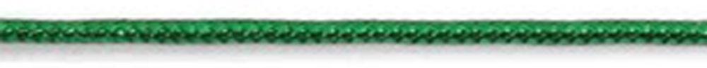 SR1701-3-LG - SUPER RIBBON SATIN RATTAIL 3mm LUREX GREEN