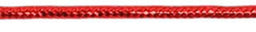 SR1701-3-LR - SUPER RIBBON SATIN RATTAIL 3mm LUREX RED