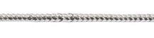 SR1701-3-LSV - SUPER RIBBON SATIN RATTAIL 3mm LUREX SILVER
