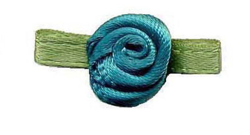 SR346 - SMALL ROSES 346 JADE (Green Leaf)