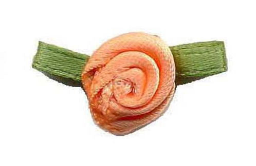 SR720 - SMALL ROSES 720 PEACH (Green Leaf)