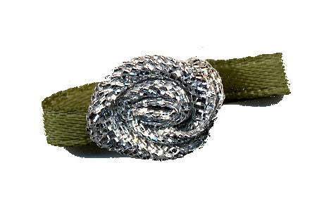 SRS - SMALL ROSES GREENLEAF/SILVER