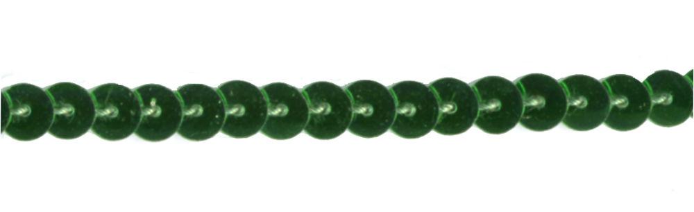 SS-E - 6mm STRUNG SEQUINS - EMERALD