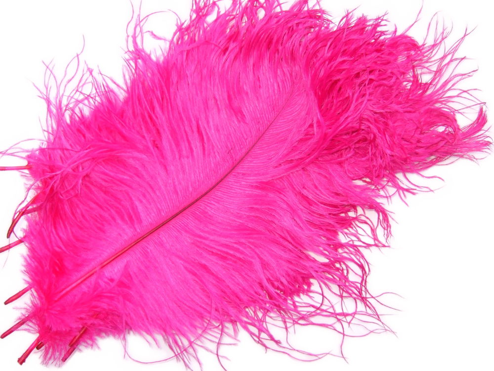 ST31CE - SMALL OSTRICH FEATHERS CERISE