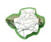 SWL029 - --MEDIUM SWIRL ROSE & LEAF WHITE