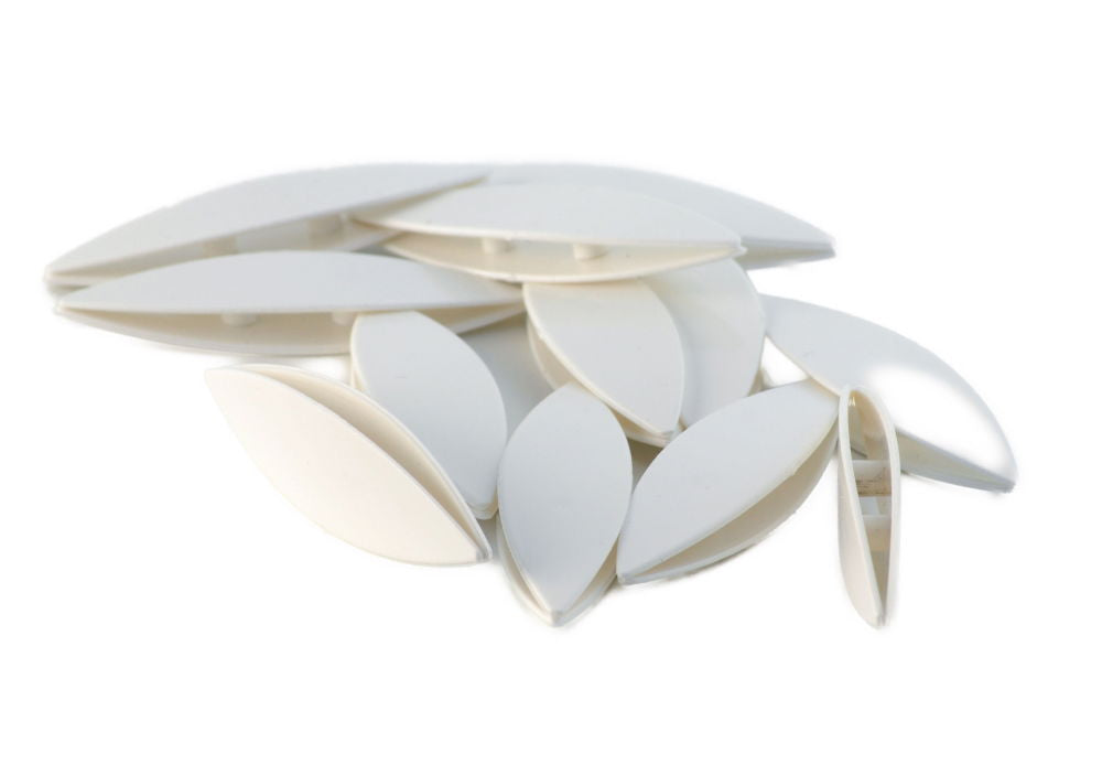 TAT-W - TATTING SHUTTLES - WHITE (12) (Elbesee)