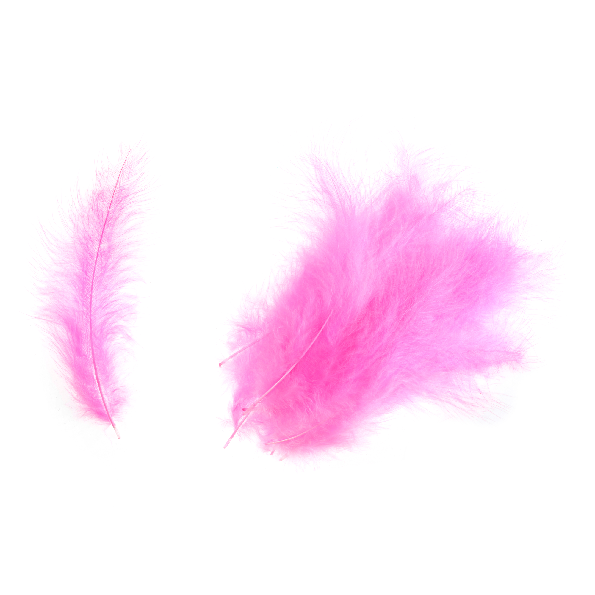 TD0046 - MARABOU FEATHERS APPROX 16CM CERISE