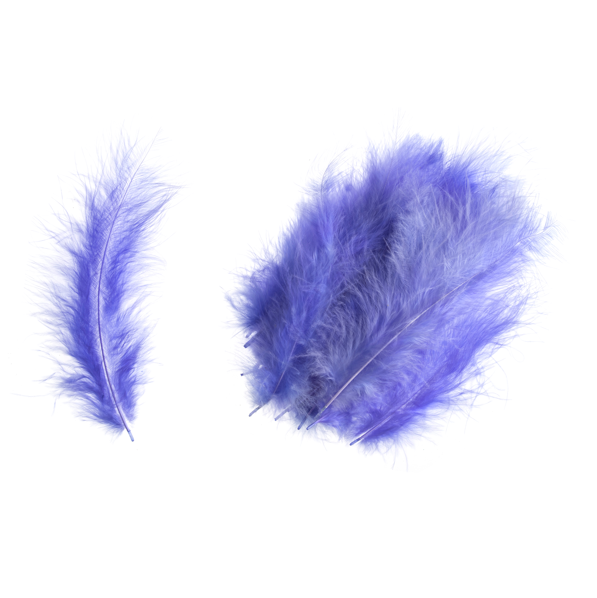 TD0047 - MARABOU FEATHERS APPROX 16CM PURPLE