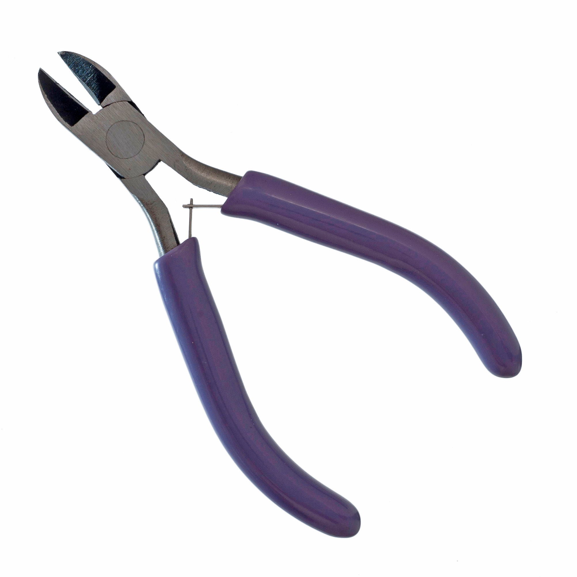 TJ0095 - SIDE CUTTER PLIERS (LILAC HANDLE)