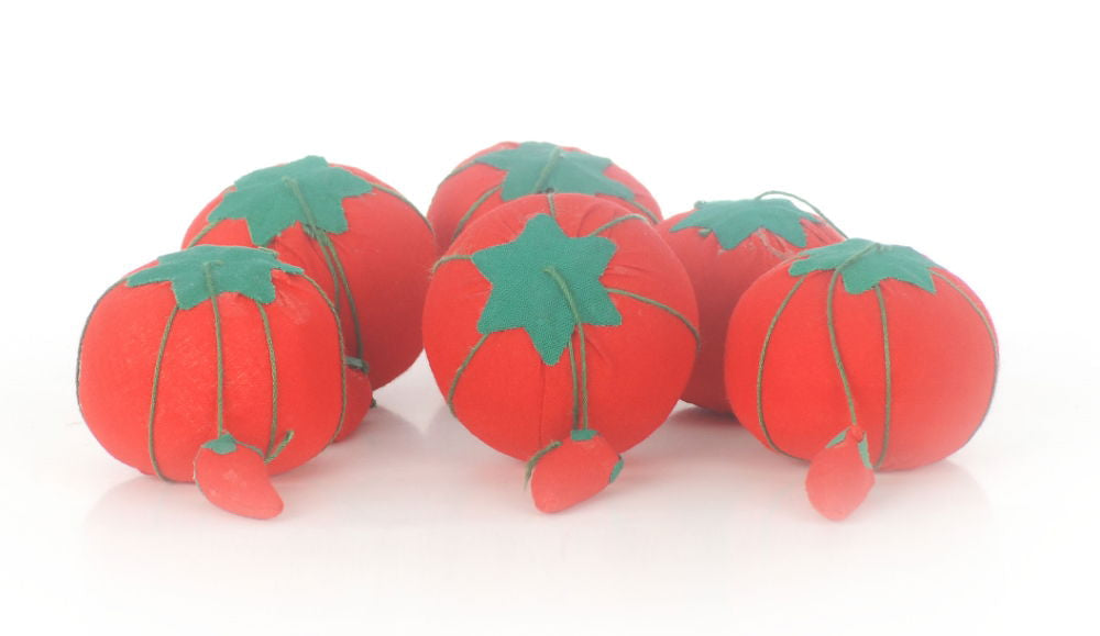 TPC - TOMATO PIN CUSHION *PACK OF 6*