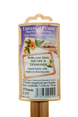 U375 - UNIVERSAL FRAME 375mm X 2 BARS(Pine) (Elbesee)
