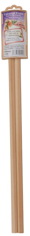 U500 - UNIVERSAL FRAME 500mm X 2 BARS(Pine) (Elbesee)