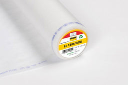 V308 - H180 INTERLINING EASY IRON 90cm LT WHITE