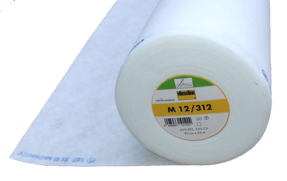 V312 - M12 INTERLINING SEWIN 90cm MED WHITE