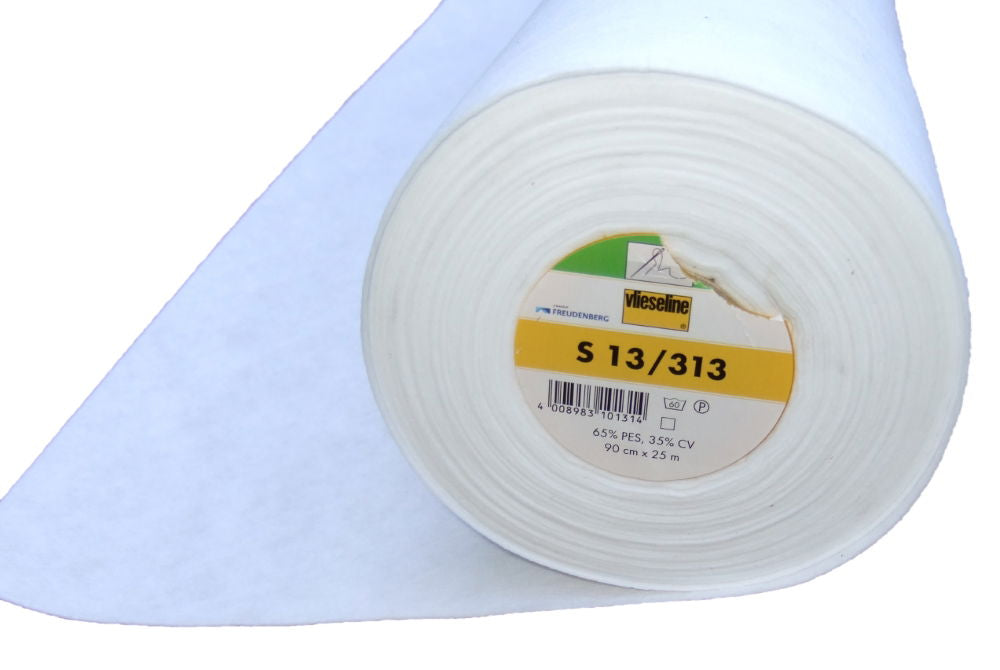 V313 - S13 INTERLINING SEWIN 90cm HVY WHITE
