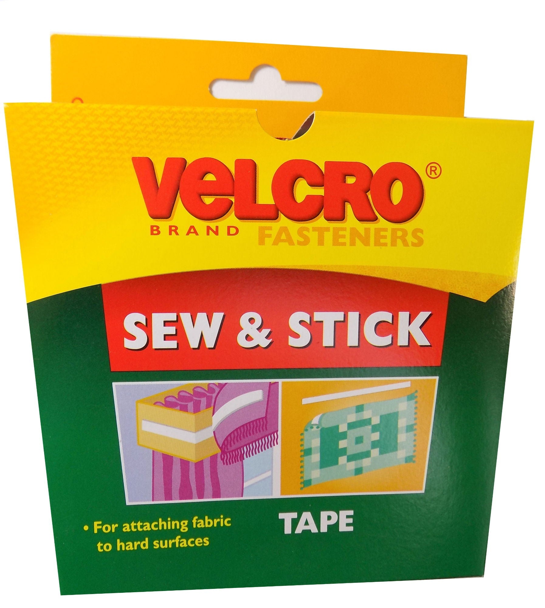 V60260  **VELCRO HOOP AND LOOP SEW/STICK 20mm X 5m ECRU