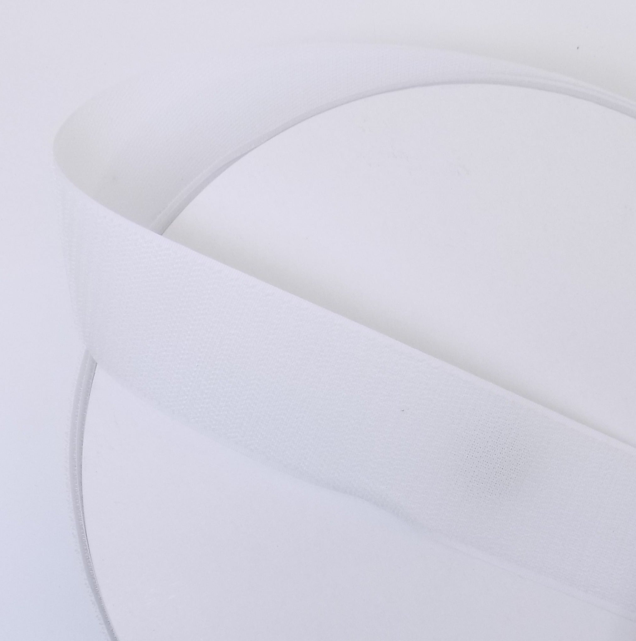VB50SWH-W - BULK 50mm SEW ON HOOK ONLY WHITE 25m