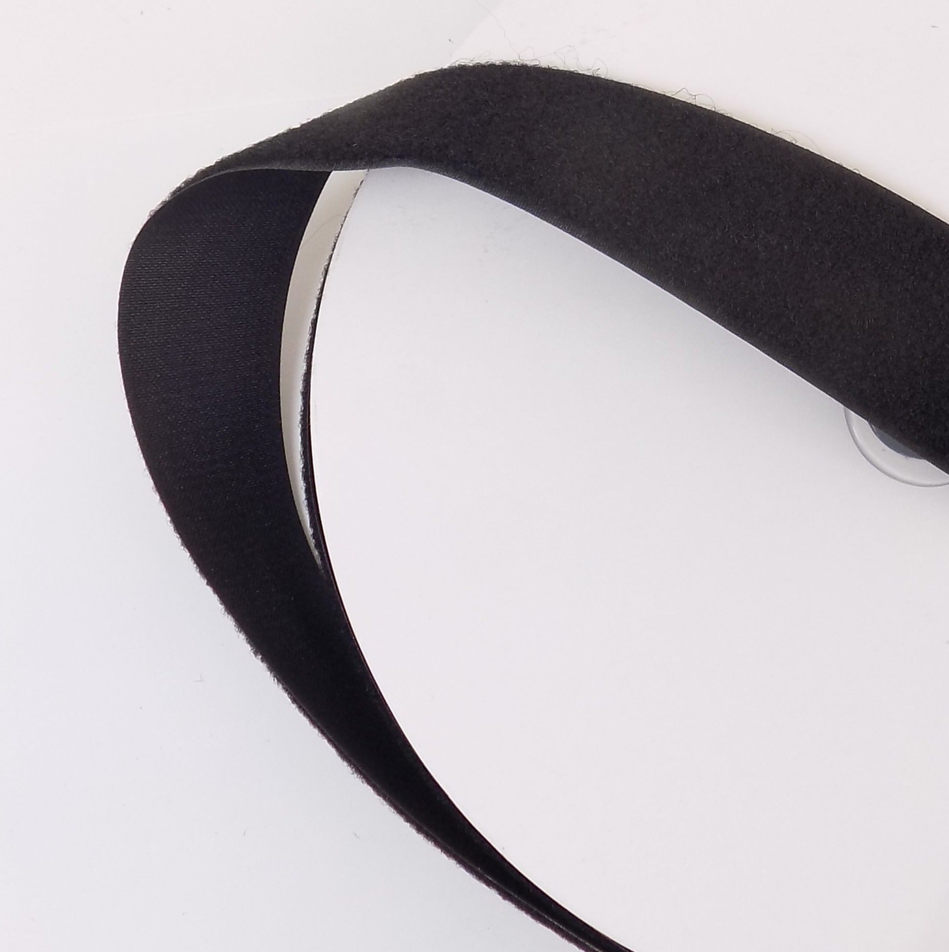 VB50SWL-B - BULK 50mm SEW ON LOOP ONLY BLACK 25m