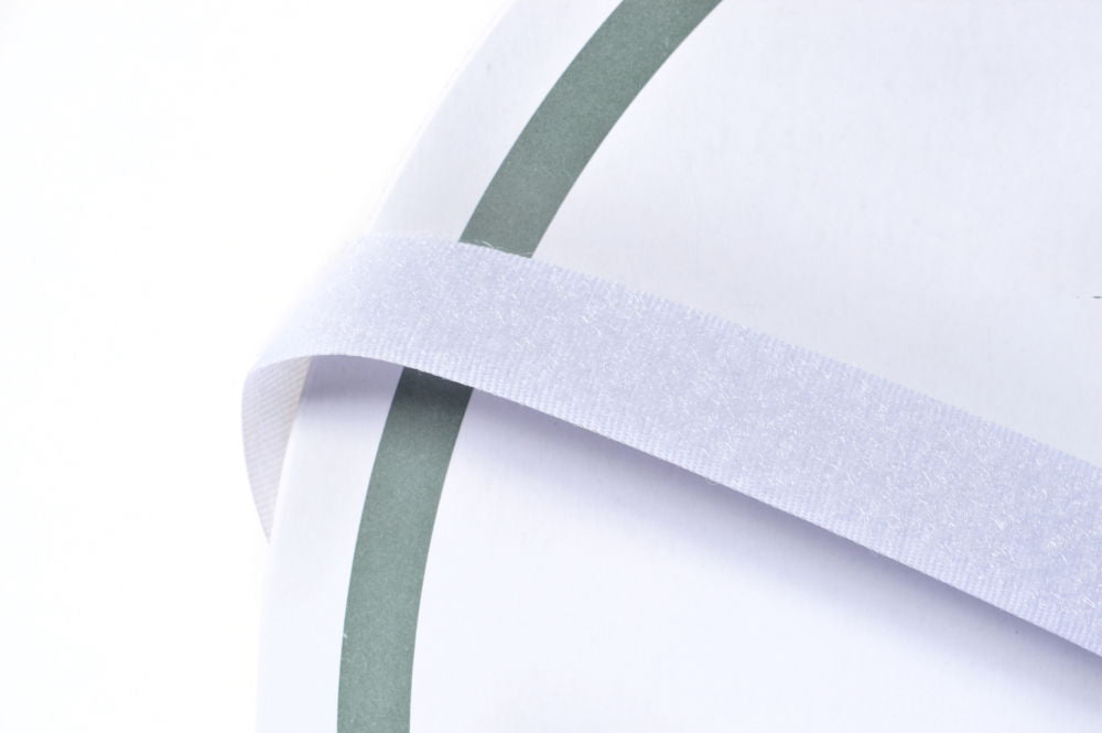 VBSWL-W - BULK 20mm SEW ON LOOP ONLY WHITE 25m