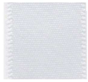 VEL25-029 **VELVET RIBBON 25mm WHITE