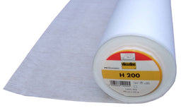 VH200-10 - SOFTLINE EASY FUSE IRON ON  LT WHITE 90cm 25m