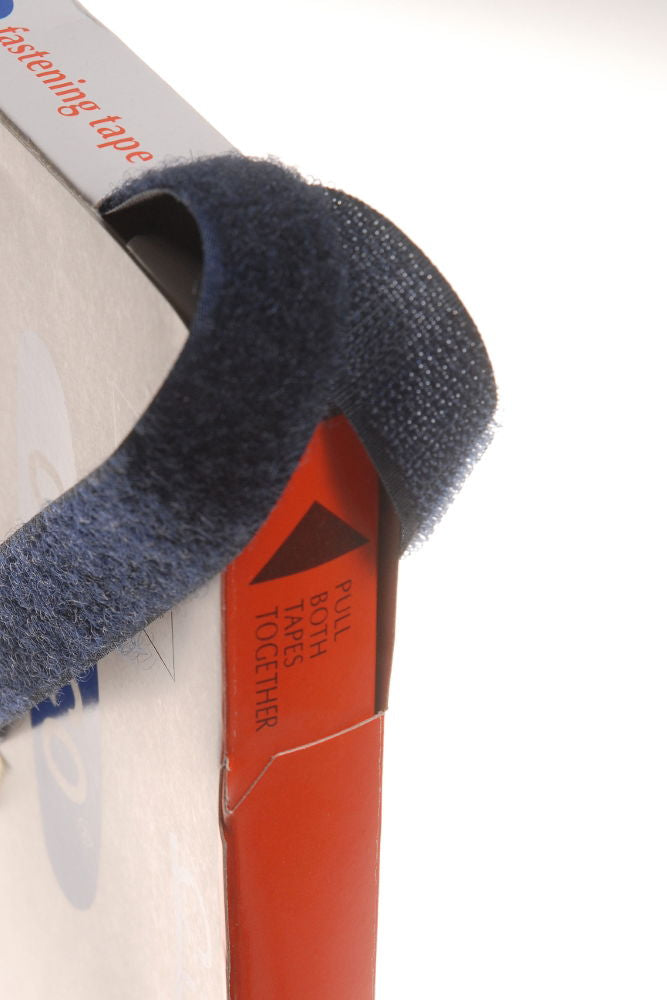 VHL-N - HOOK & LOOP SEW ON 20mm NAVY (BOXED)