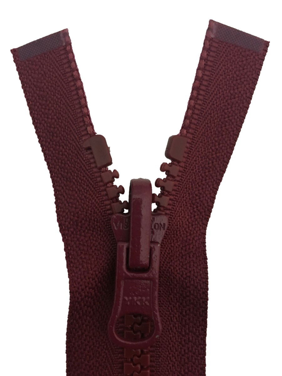 VSO58A-24-527 - YKK VISLON REVERSIBLE ZIP 24 inch 61 cm 527 WINE