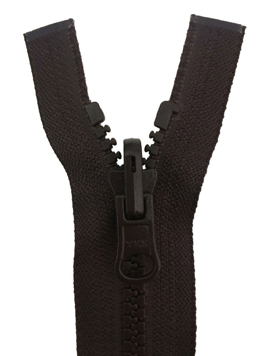 VSO58A-24-570 - YKK VISLON REVERSIBLE ZIP 24 inch 61 cm 570 MID BROWN