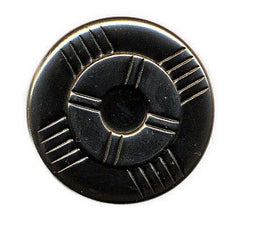 VW003 - VW OXY BRONZE COLOUR BACK LOOP BUTTON 15MM