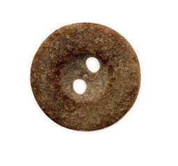 VW010 - VW 2 HOLE BEIGE MARBLE EFFECT RIMMED EDGE 15MM