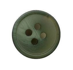 VW011 - VW 4 HOLE GREEN EDGE BUTTON X 100 15MM