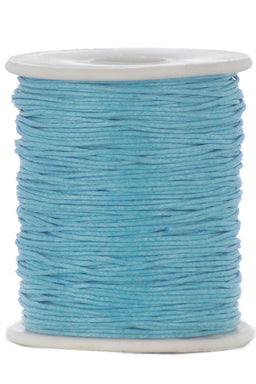 WX1-BL - WAX CORD 1mm BLUE