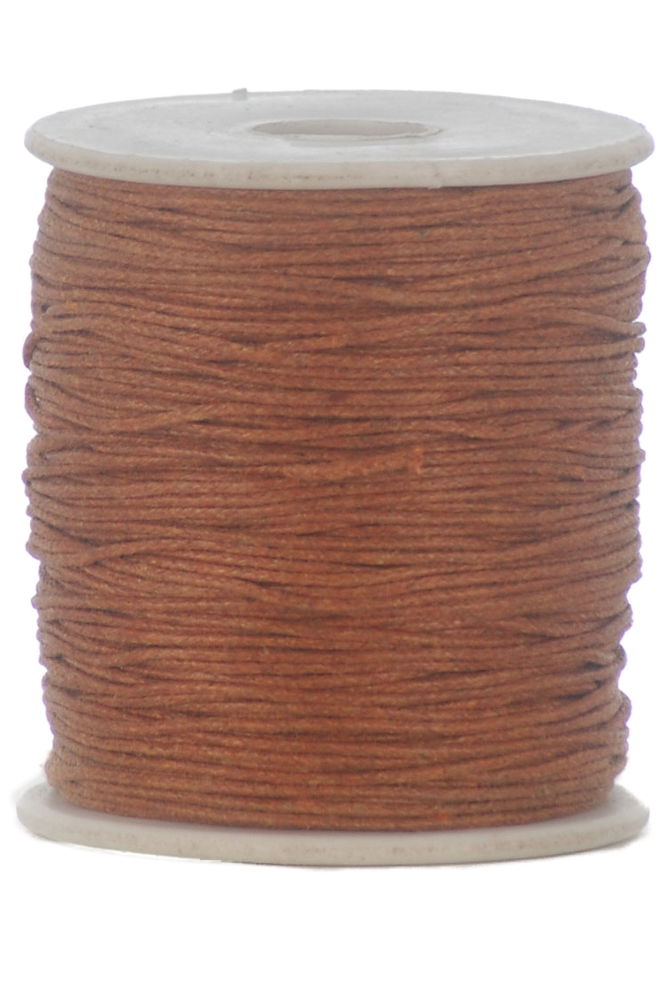 WX1-T - WAX CORD 1mm TAN