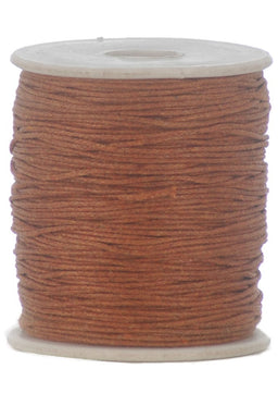 WX1-T - WAX CORD 1mm TAN