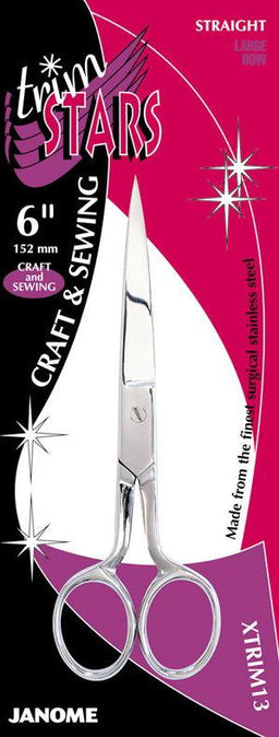 XTRIM13 - CRAFT/SEWING SCISSORS (STRAIGHT) 15cm (6 inch)