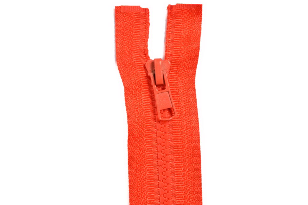 ZC24-820 - **ZIPS CHUNKY OPEN END (AUTO) 61 cm RED