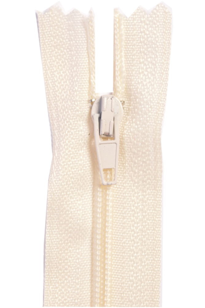 ZCE14-103 - ZIP (AUTO) CLOSED END 35 cm C121 CREAM