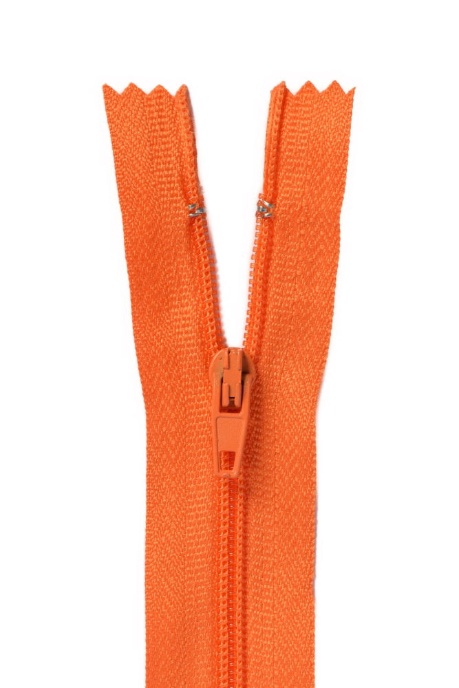 ZCE14-154 - ZIP AUTO CLOSED END 35 cm C523 ORANGE